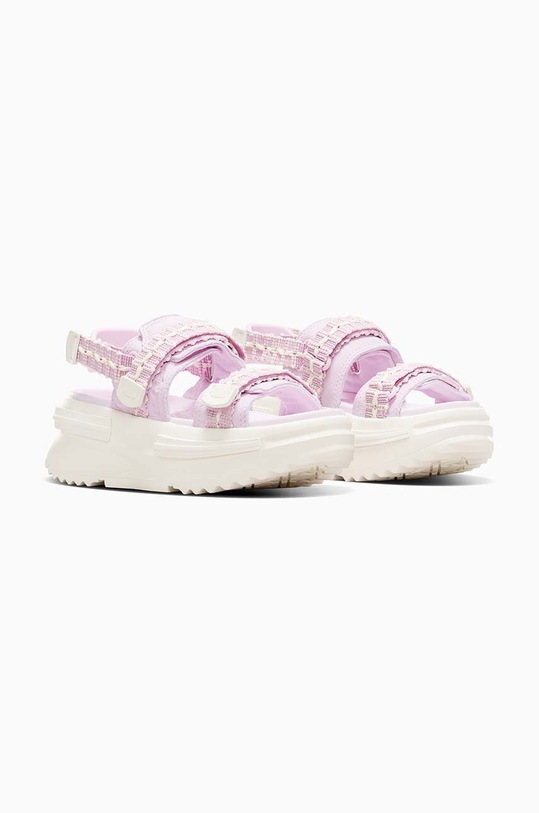 Converse sandale de piele Run Star Utility Sandal Cx A07545C violet SS24