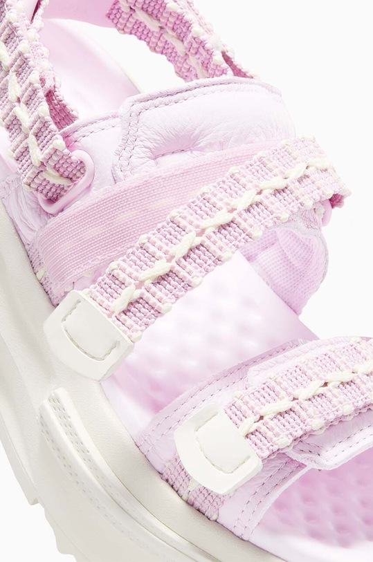 Încălțăminte Converse sandale de piele Run Star Utility Sandal Cx A07545C violet
