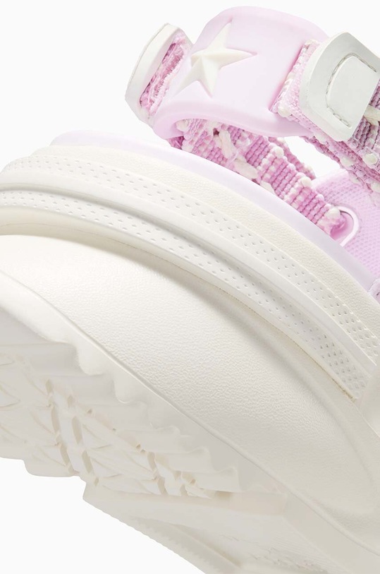 Шкіряні сандалі Converse Run Star Utility Sandal Cx A07545C фіолетовий