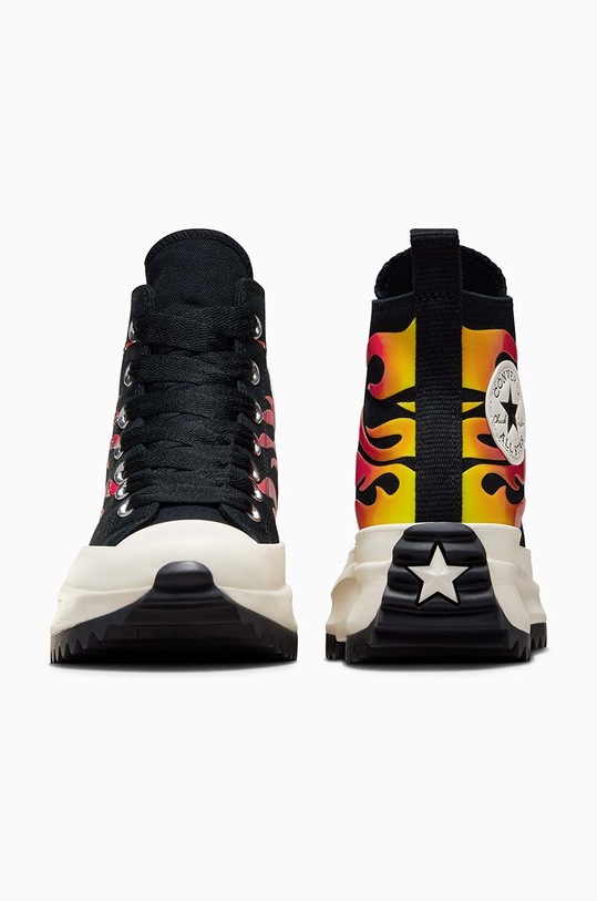 Παπούτσια Πάνινα παπούτσια Converse Run Star Hike A08766C μαύρο