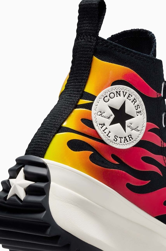 Πάνινα παπούτσια Converse Run Star Hike μαύρο A08766C