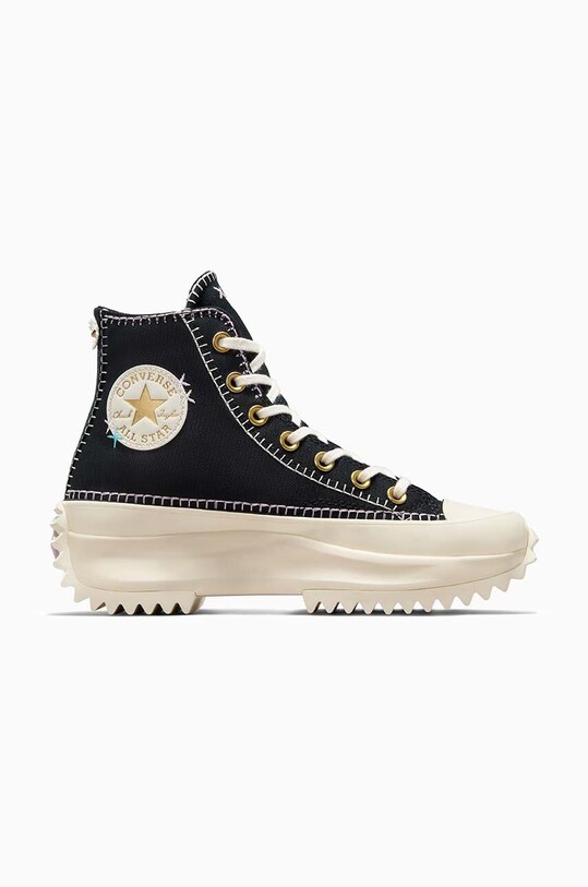 Converse scarpe da ginnastica Run Star Hike platform nero A08733C