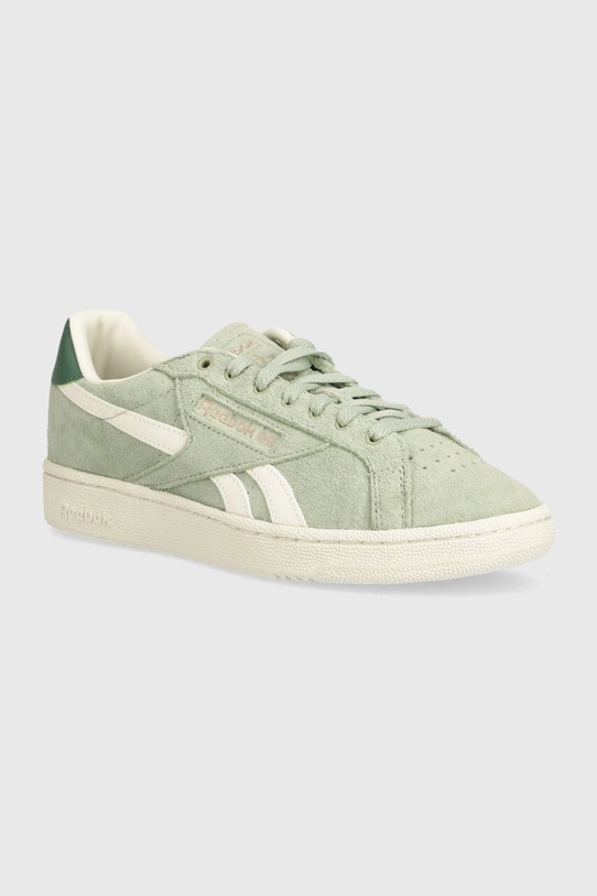 Reebok Classic sneakers din piele intoarsă CLUB C piele întoarsă verde 100074642