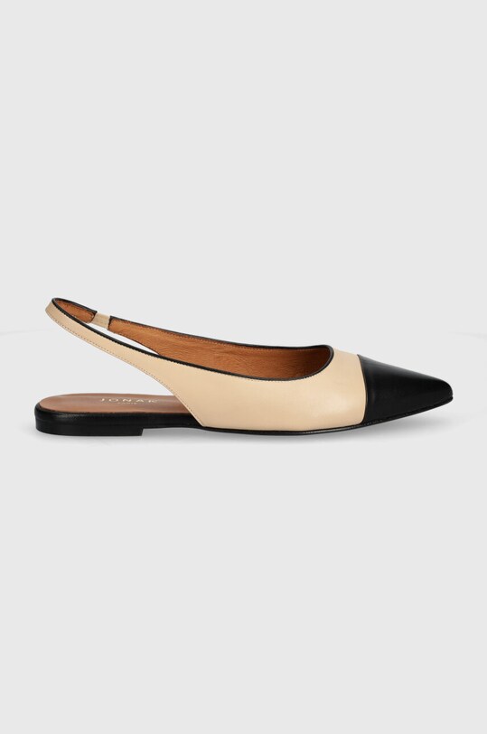 Jonak balerini de piele DENZEL 3600177 bej SS24