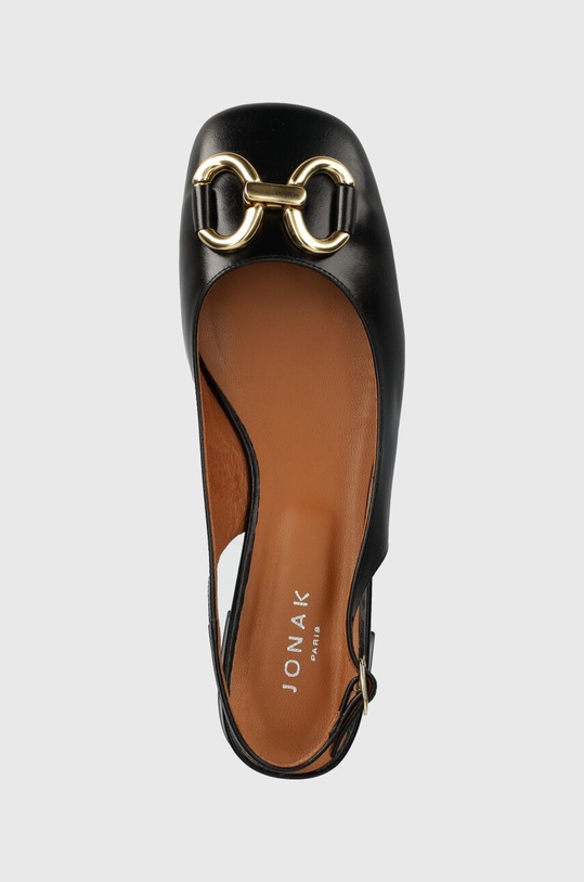 Jonak balerini de piele DOUBLON negru 3400166