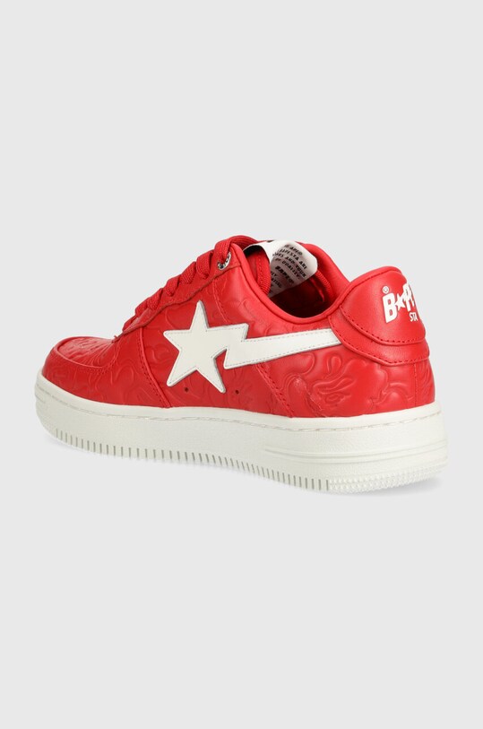 Обувь Кожаные кроссовки A Bathing Ape Bape Sta #3 L 1J80291052 красный