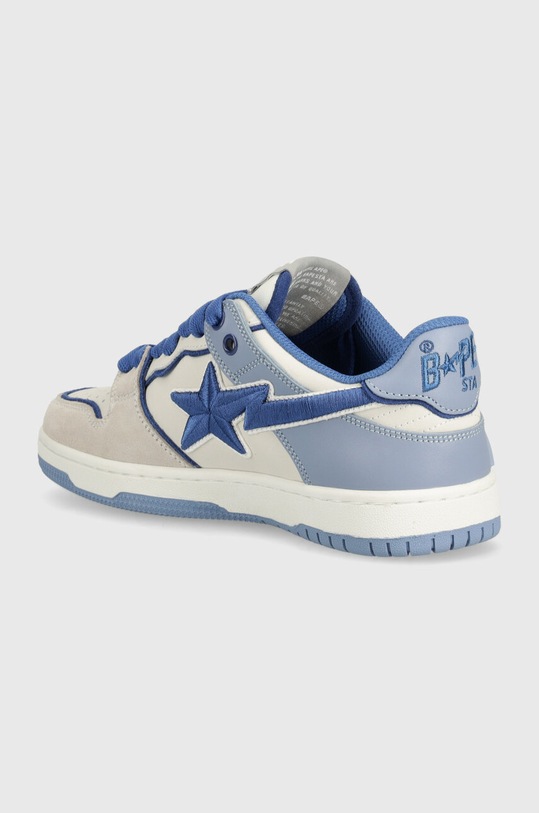 Shoes A Bathing Ape leather sneakers Bape Sk8 Sta #5 L 1K30291312 blue