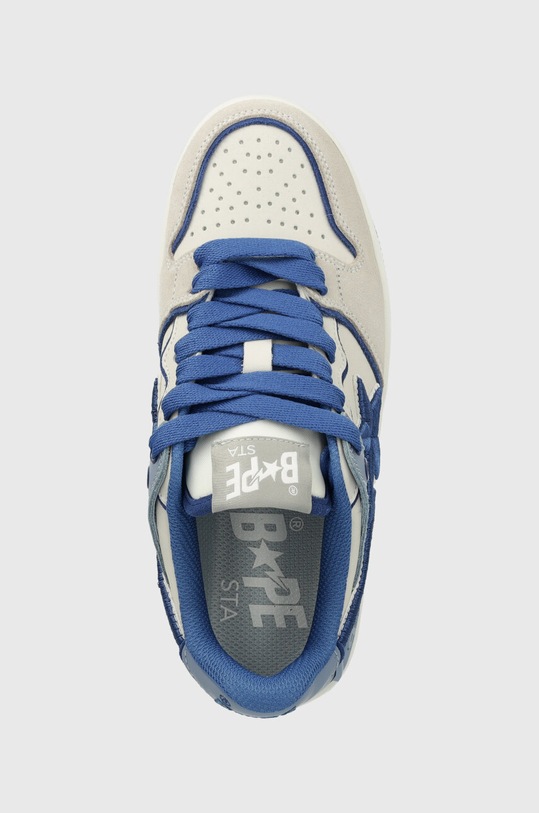 A Bathing Ape leather sneakers Bape Sk8 Sta #5 L blue 1K30291312