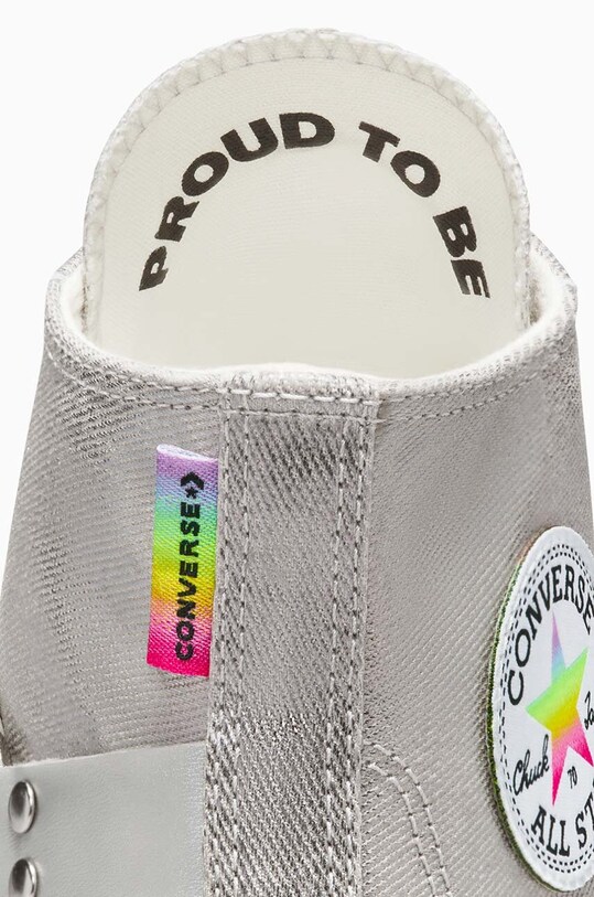 Tenisice Converse Chuck 70 Hi Pride srebrna A10214C
