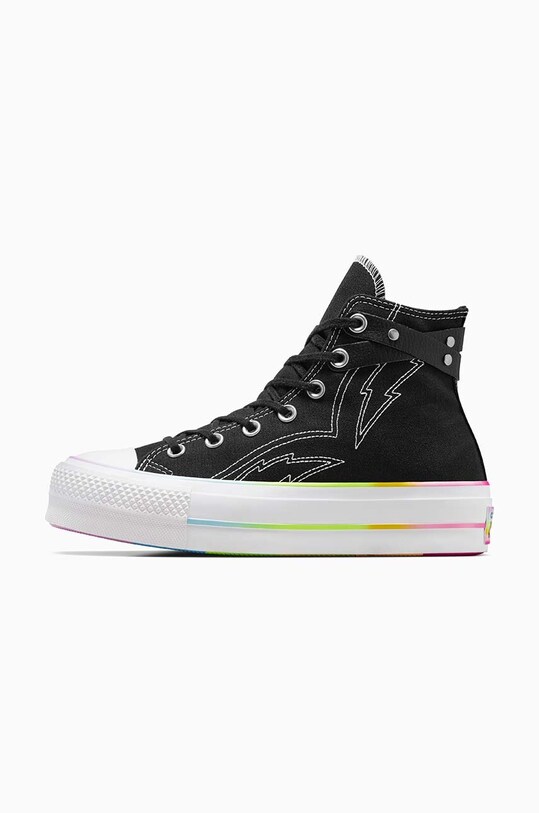 Converse tenisi Chuck Taylor All Star Lift Hi Pride A10218C