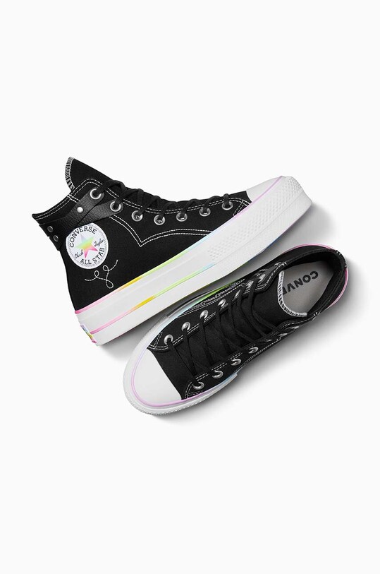 Converse tenisi Chuck Taylor All Star Lift Hi Pride A10218C