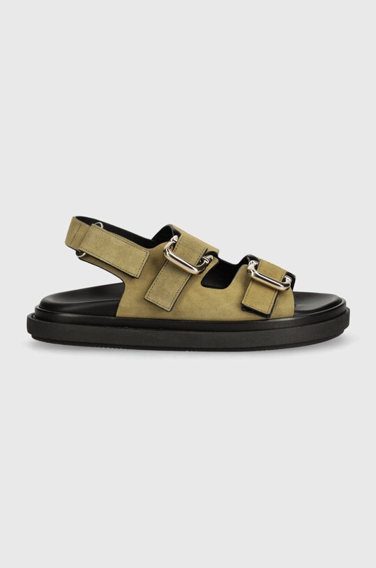 Alohas sandale din piele intoarsa Harper S100631.02 verde SS24