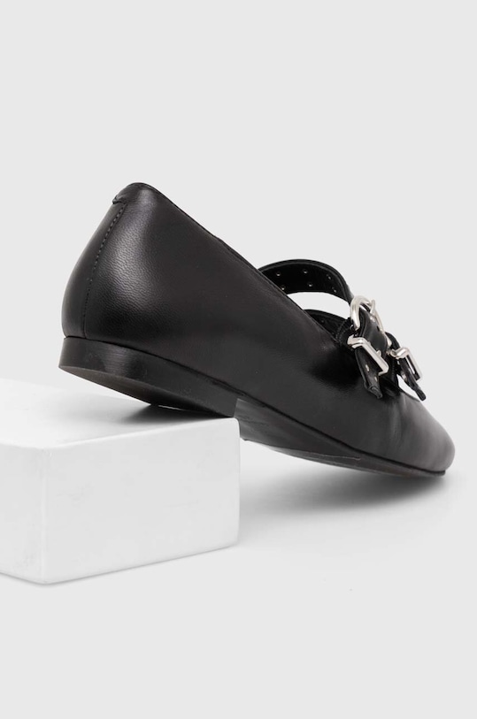 Alohas baleriny skórzane Thekla czarny S100507.01