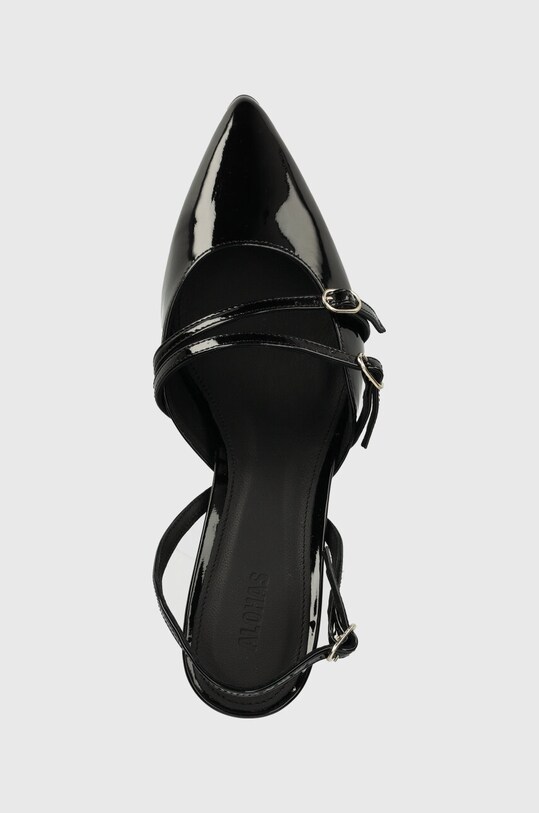 Alohas szpilki skórzane Joelle czarny S100441.02