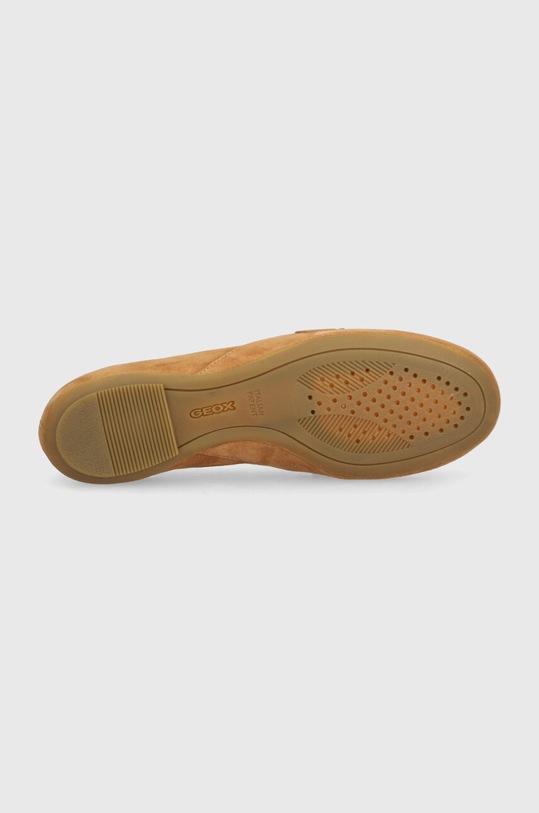 Semišové mokasíny Geox D PALMARIA J D45MUJ.00021.C6001 béžová