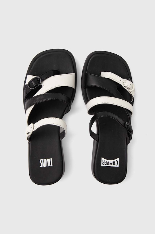 Kožené šľapky Camper TWS čierna K201602.004