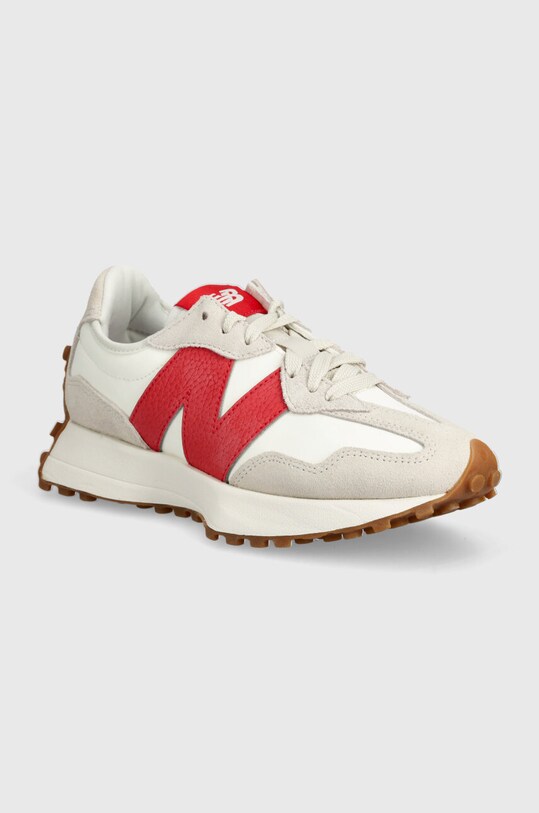 New Balance sportcipő 327 nappa bőr piros WS327GC