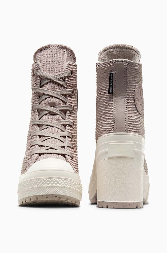 Obuwie Converse trampki Chuck 70 De Luxe Heel A06905C szary