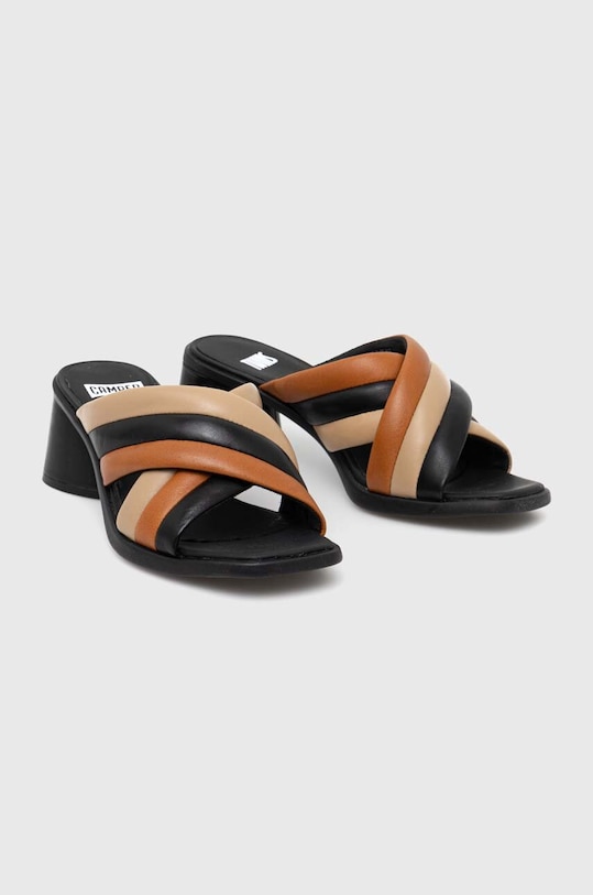 Δερμάτινα mules Camper TWS 5-8 cm πολύχρωμο K201502.003