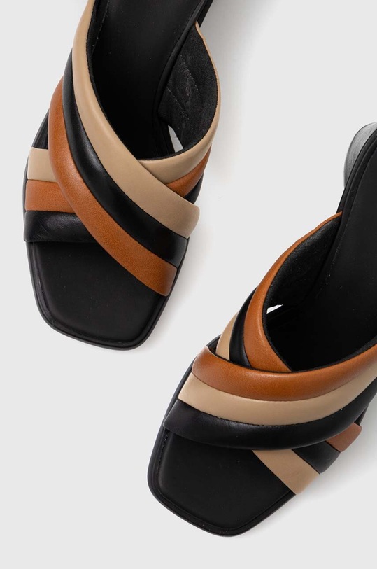 Δερμάτινα mules Camper TWS K201502.003 πολύχρωμο