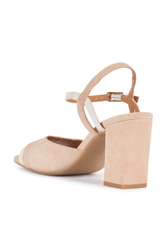 Замшевые сандалии Geox D NEW ERAKLIA 80 D бежевый D45RPD.00021.C8156