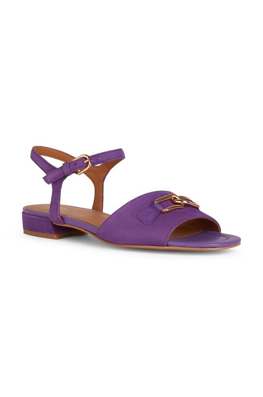 Geox sandale de piele D NEW ERAKLIA 15 B D4580B.00021.C8000 violet SS24