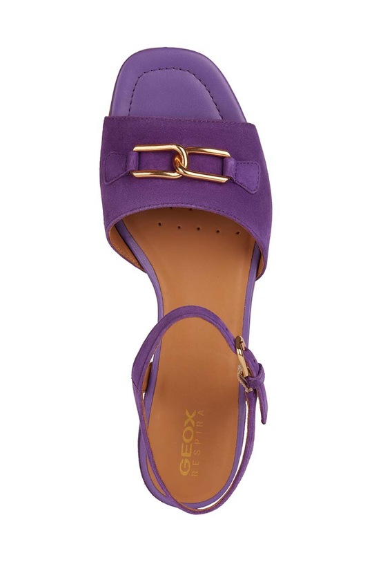 Geox sandale de piele D NEW ERAKLIA 15 B D4580B.00021.C8000 violet