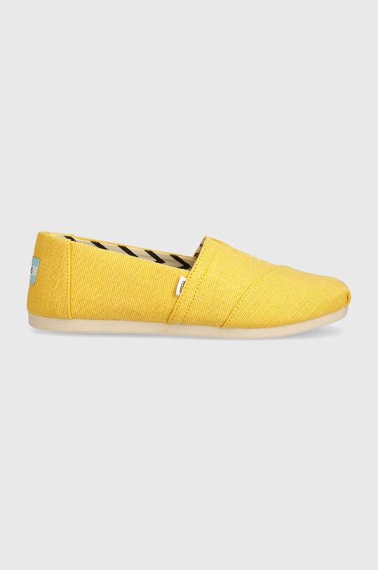 Toms espadrile Alpargata 10020651 galben SS24