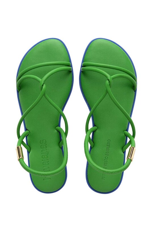 Havaianas sandali UNA MANGA flat verde 4149609.2703