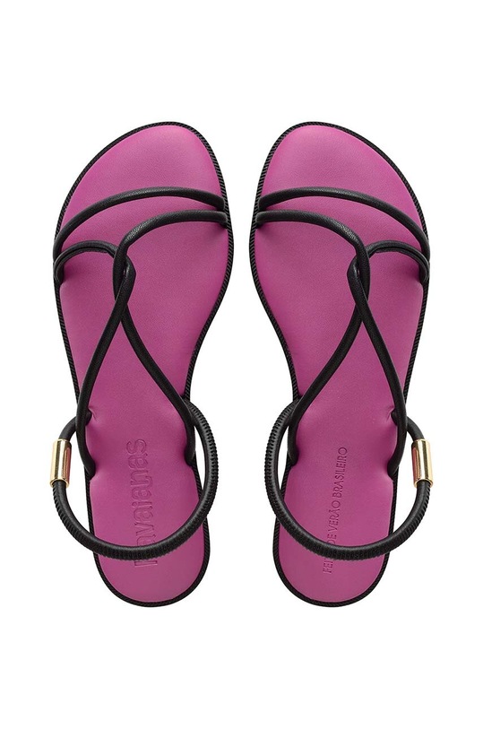 Σανδάλια Havaianas UNA MANGA φλατ μωβ 4149609.5143