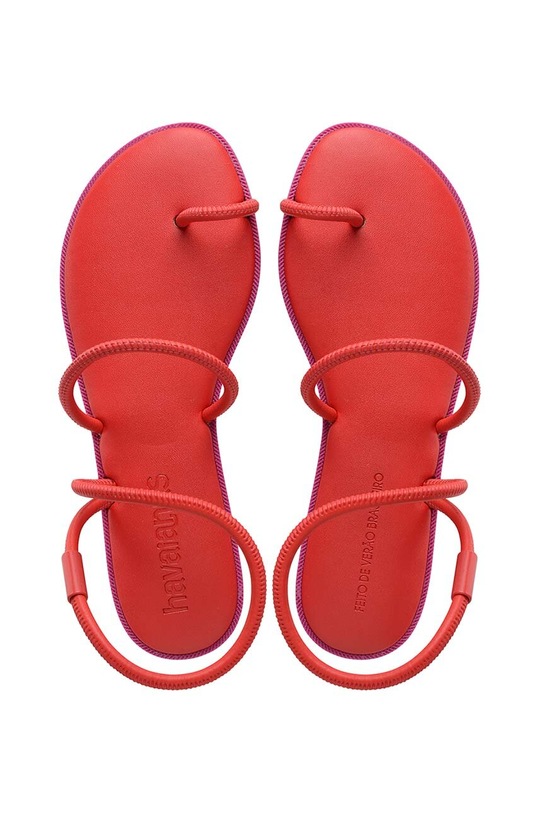 Havaianas sandali UNA PITANGA flat rosso 4149611.2090
