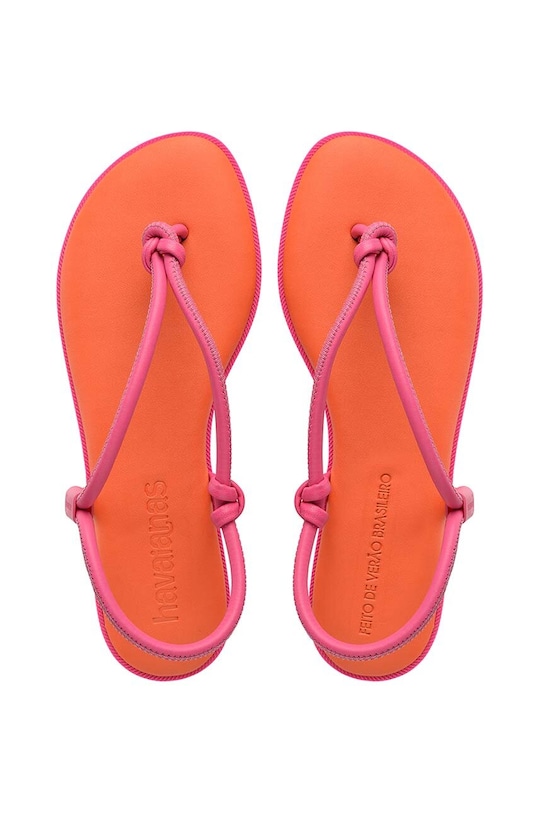 Havaianas sandale UNA ACAI sintetic portocaliu 4149616.7608