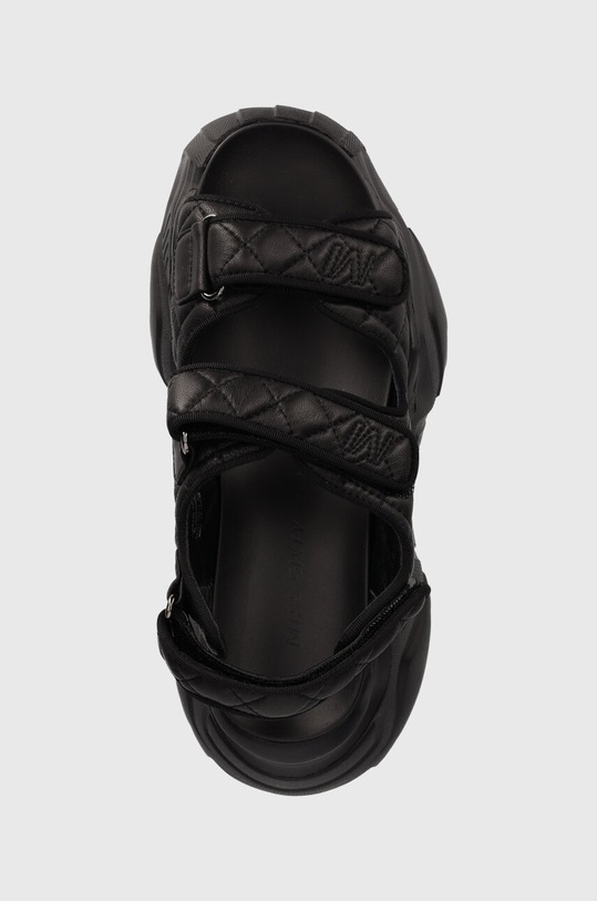 Miss Sixty sandale de piele 6L2QJ8500000 QJ8500 SHOES negru 6L2QJ8500000