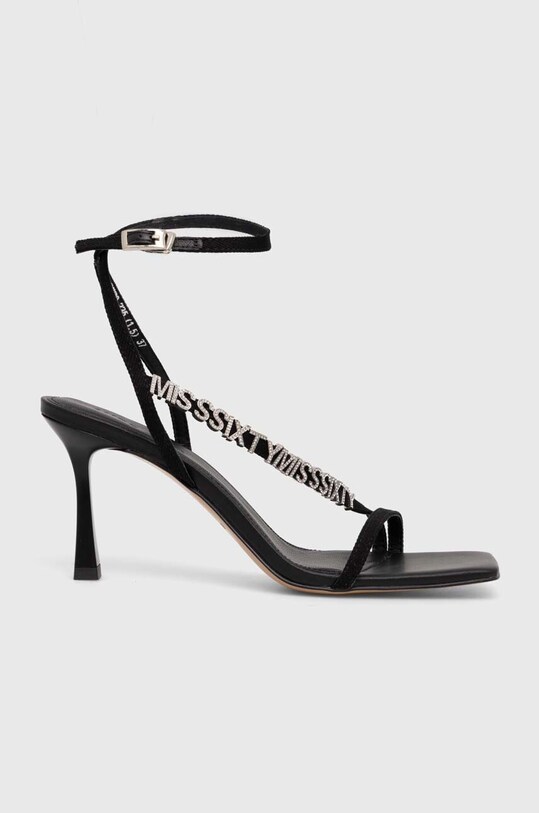 Miss Sixty sandały 6L2QJ8540000 QJ8540 SHOES pozostałe czarny 6L2QJ8540000