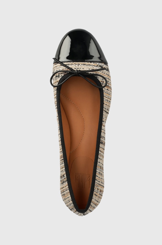 Шкіряні балетки Billi Bi бежевий A6021