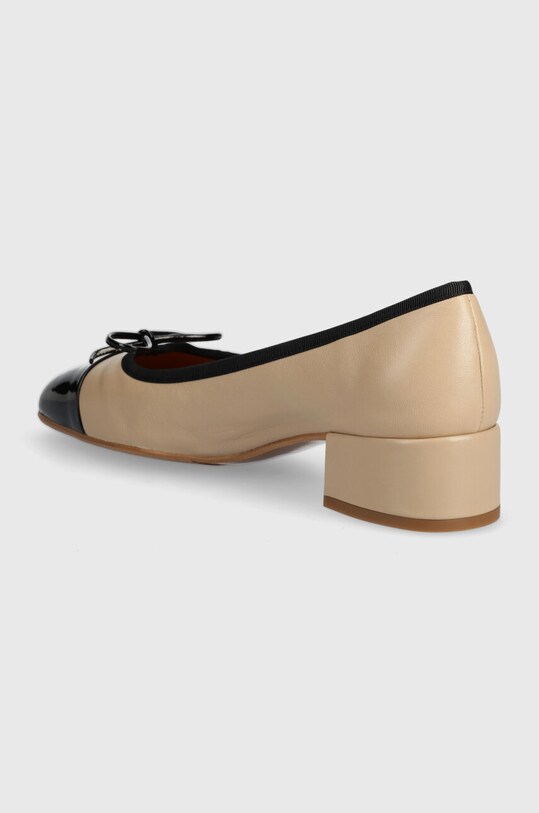 Încălțăminte Billi Bi pantofi de piele A6050 bej