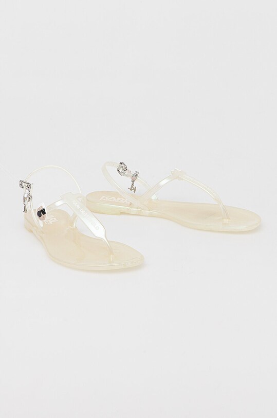 Încălțăminte Karl Lagerfeld sandale JELLY KL80002N.VII transparent
