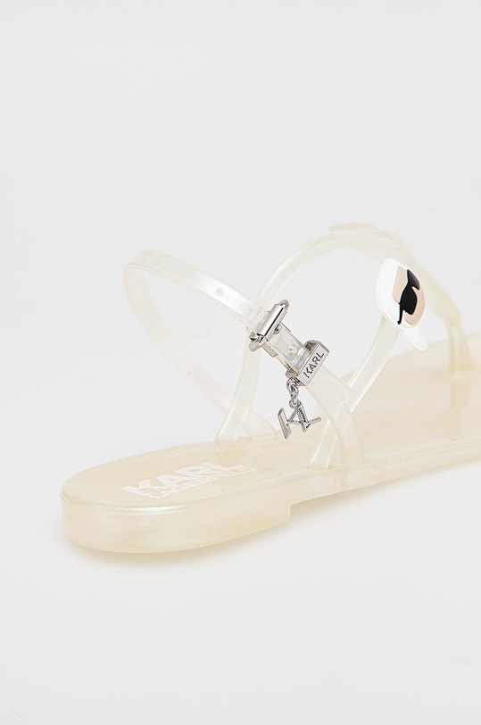 Karl Lagerfeld sandały JELLY KL80002N.VII transparentny