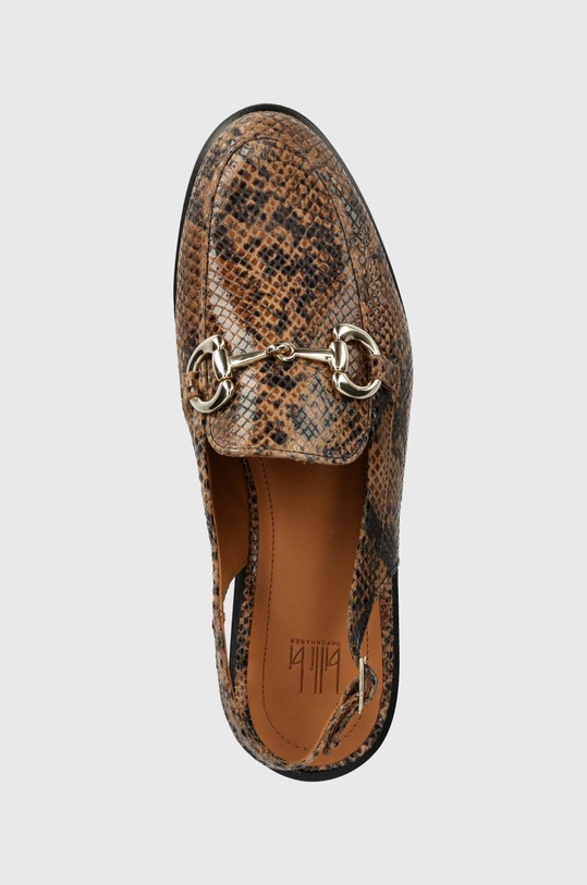 Billi Bi mocasini de piele maro A6340