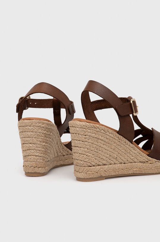 Kožené sandály Billi Bi A6710 hnědá