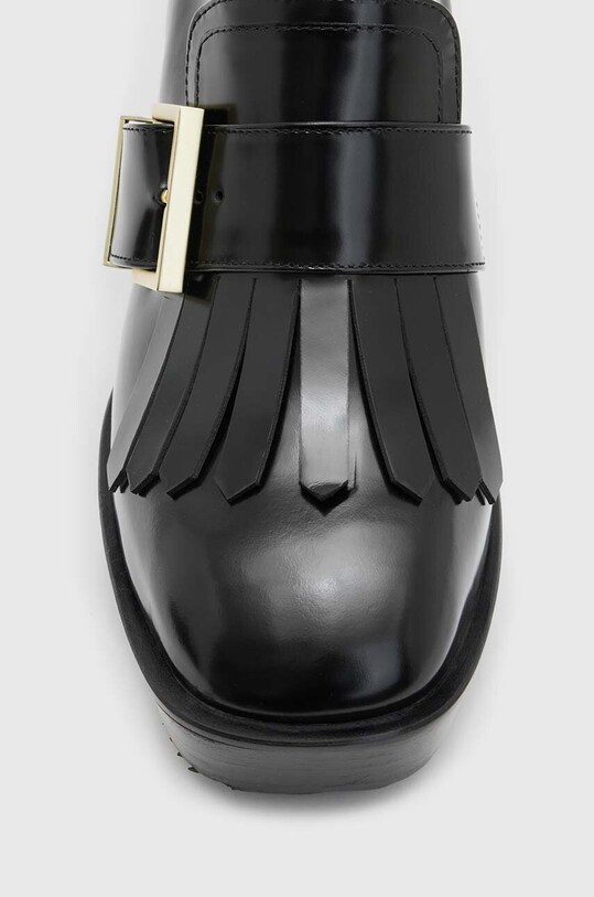 Boty Kožené lodičky AllSaints Zia WF550Z černá