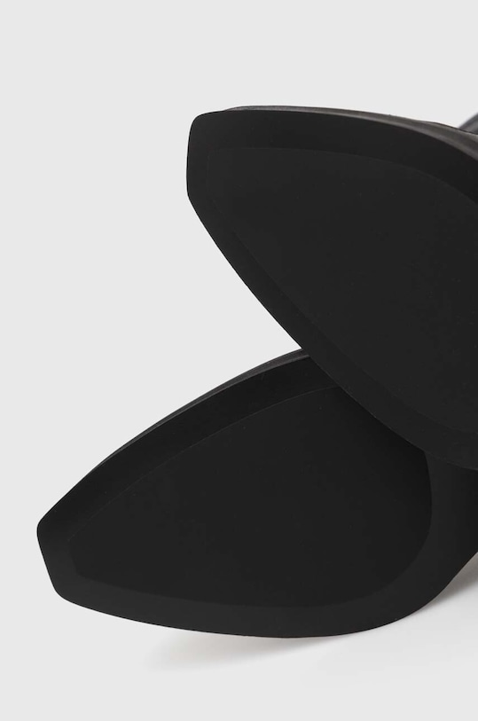 GANNI scarpe da cowboy Mid Shaft Embroidered Western Boot S2824