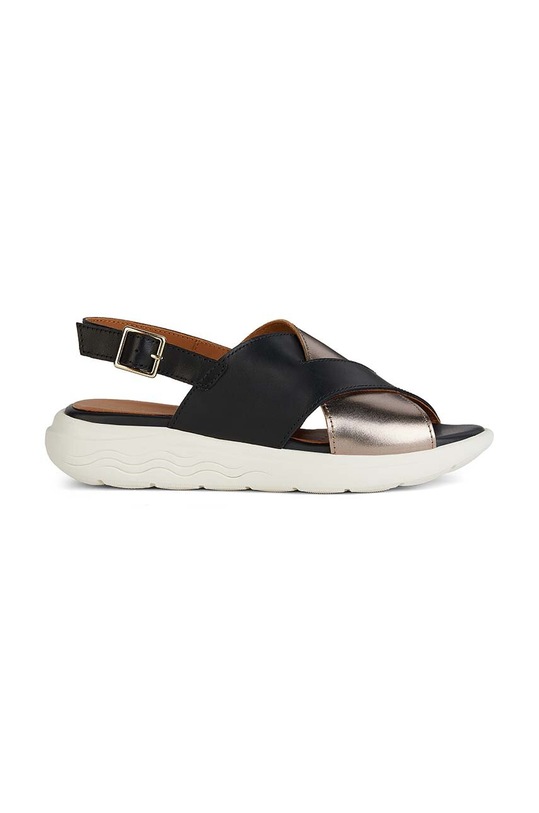 Kožené sandály Geox D SPHERICA EC5 C přírodní kůže černá D45SVC.043CF.C0067