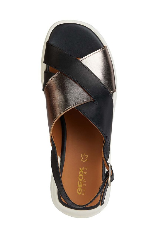 Kožené sandály Geox D SPHERICA EC5 C D45SVC.043CF.C0067 černá