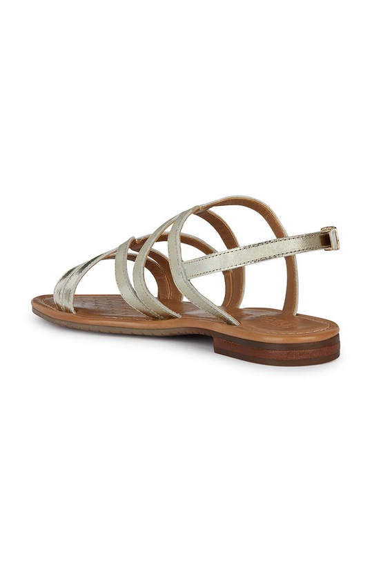 Δερμάτινα σανδάλια Geox D SOZY S Y χρυσαφί D45LXY.000N6.C2012