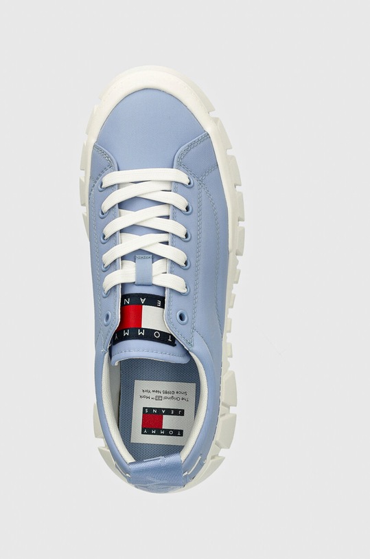 Tommy Jeans sneakers TJW VULC FLATFORM LC albastru EN0EN02471