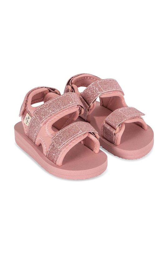 Дитячі сандалі Konges Sløjd синтетичний рожевий KS100519