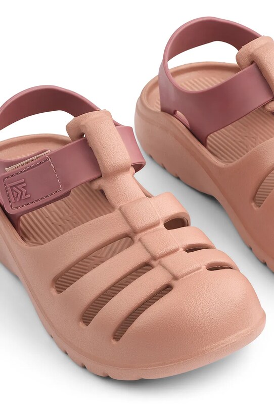 Liewood sandały dziecięce Beau Sandals LW18873 pomarańczowy SS25