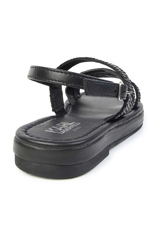 Момиче Детски сандали Karl Lagerfeld Z30004.30.35 черен