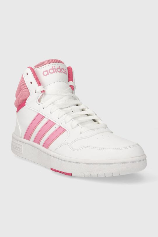 adidas Originals sneakersy dziecięce HOOPS 3.0 MID K IG3716 różowy SS24
